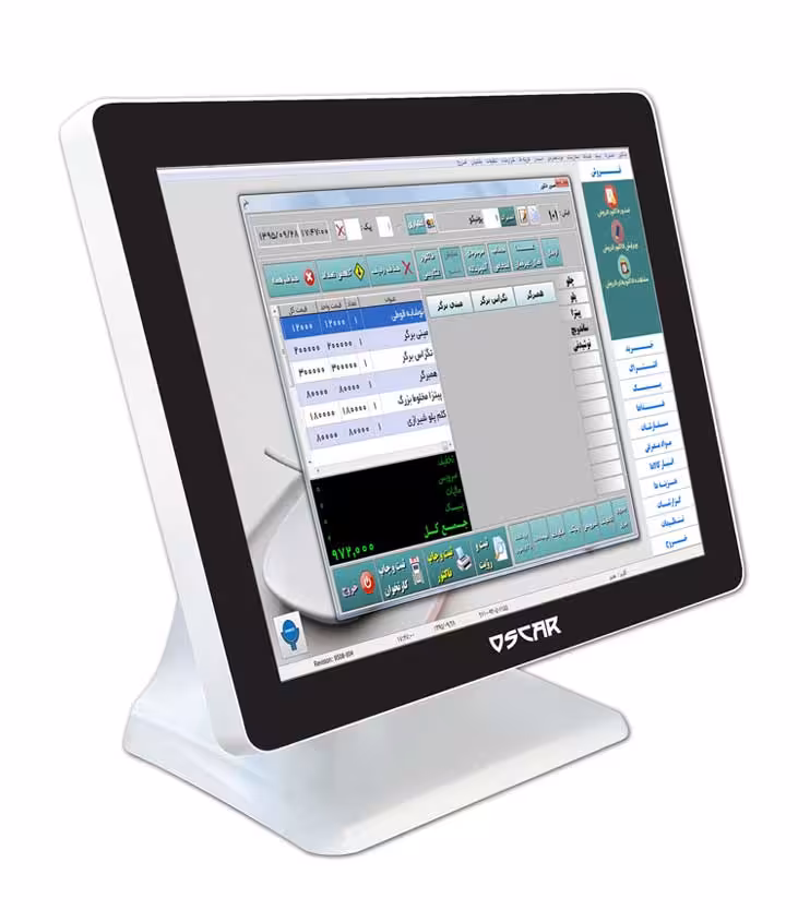 صندوق فروشگاهی لمسی اسکار مدل TOUCH POS PARKER