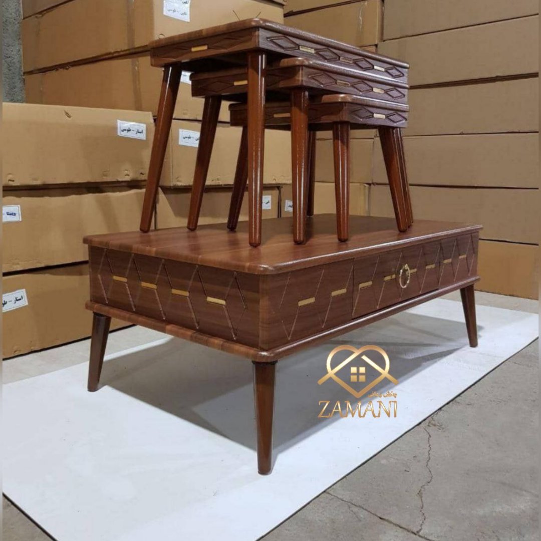 میز جلو مبلی و عسلی 4 تیکه کد 403