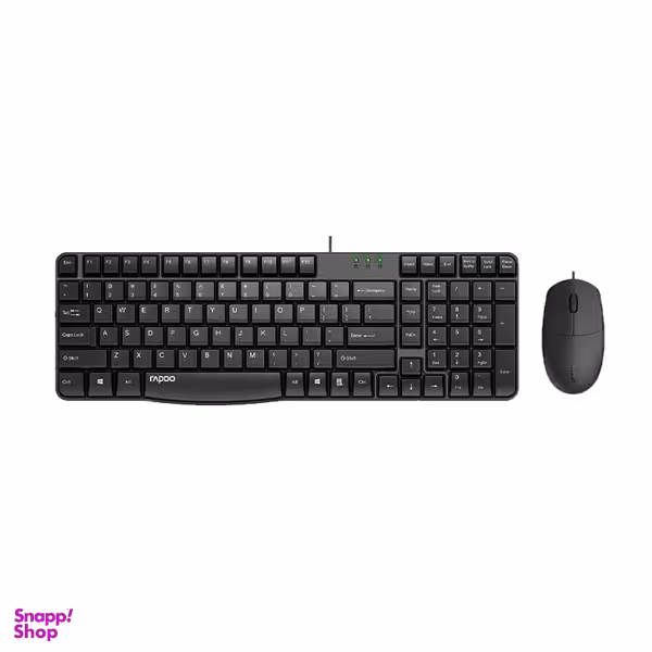 کیبورد و ماوس سیمی رپو (Rapoo) مدل X120S