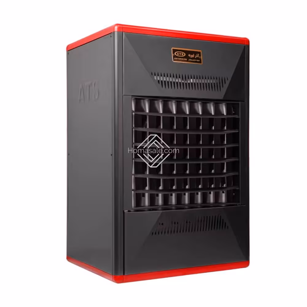 هیتر گازی آذر تهویه مدل A650 هوشمند (2 ظرفیتی-2دور، گاز شهری)