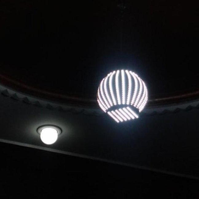 لامپ دستساز توپی  سایز 8 پرنور کم مصرف بایکسال ضمانت