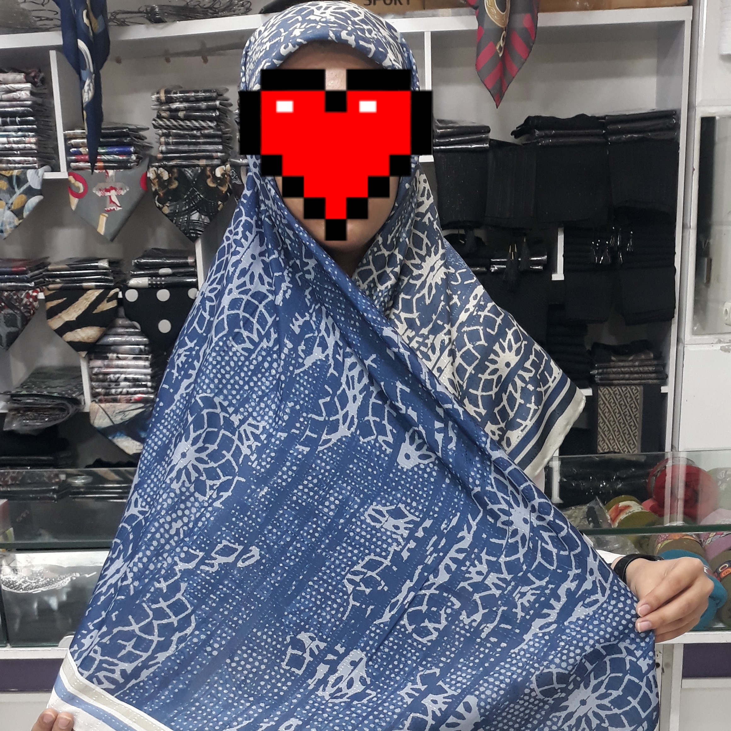 روسری نخی مجلسی