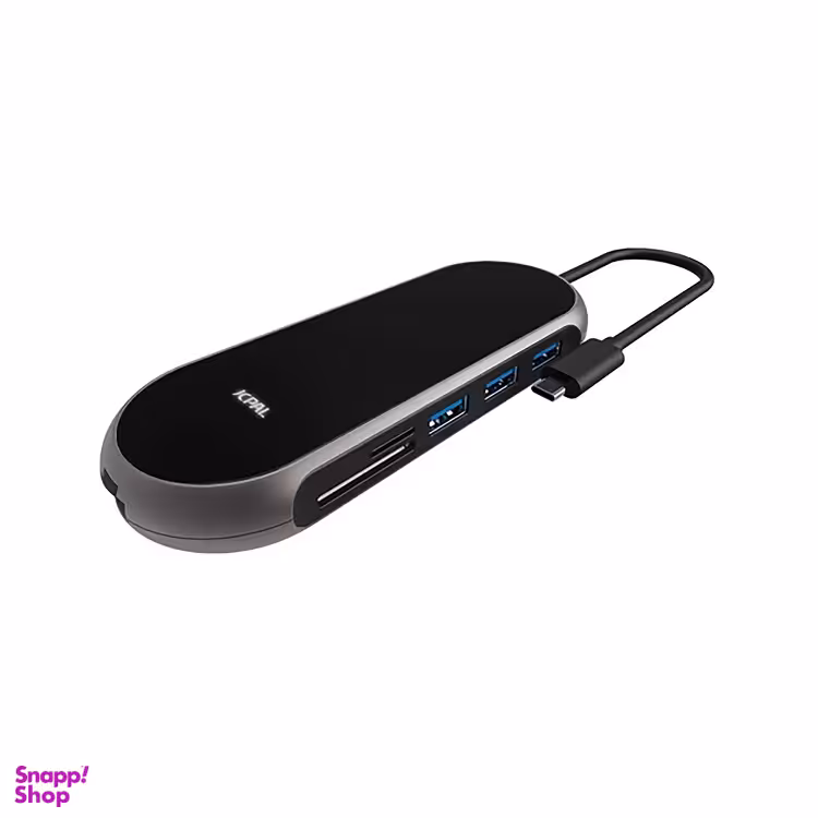 هاب USB-C جی سی پال (Jcpal) مدل onyx دارای 6 پورت