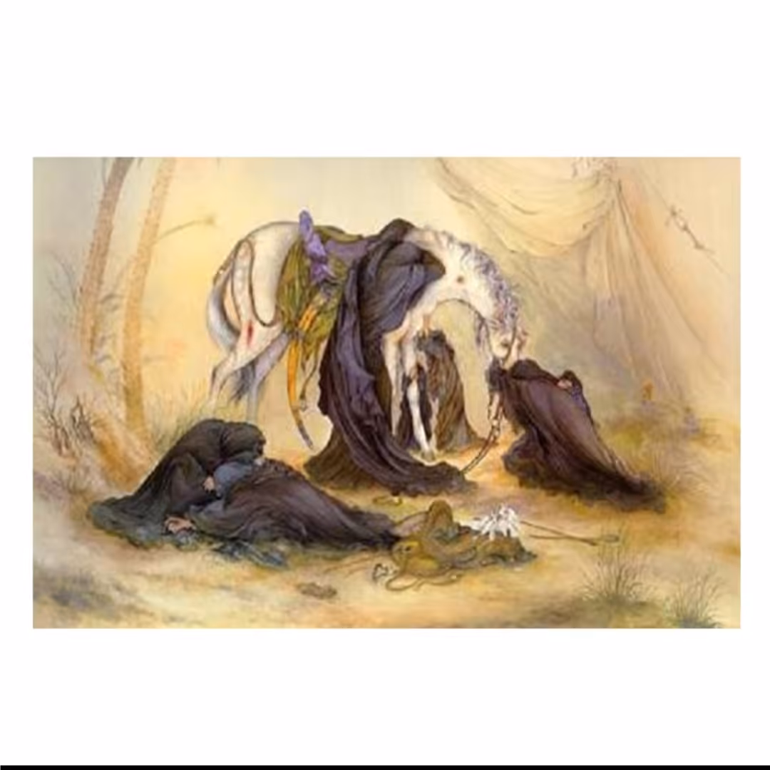 پرچم الوان عصر عاشورا 100در150