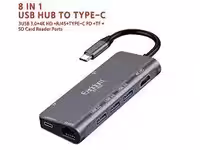 هاب و کارت خوان تایپ سی ارلدام Earldom ET-W21 Type-C Hub