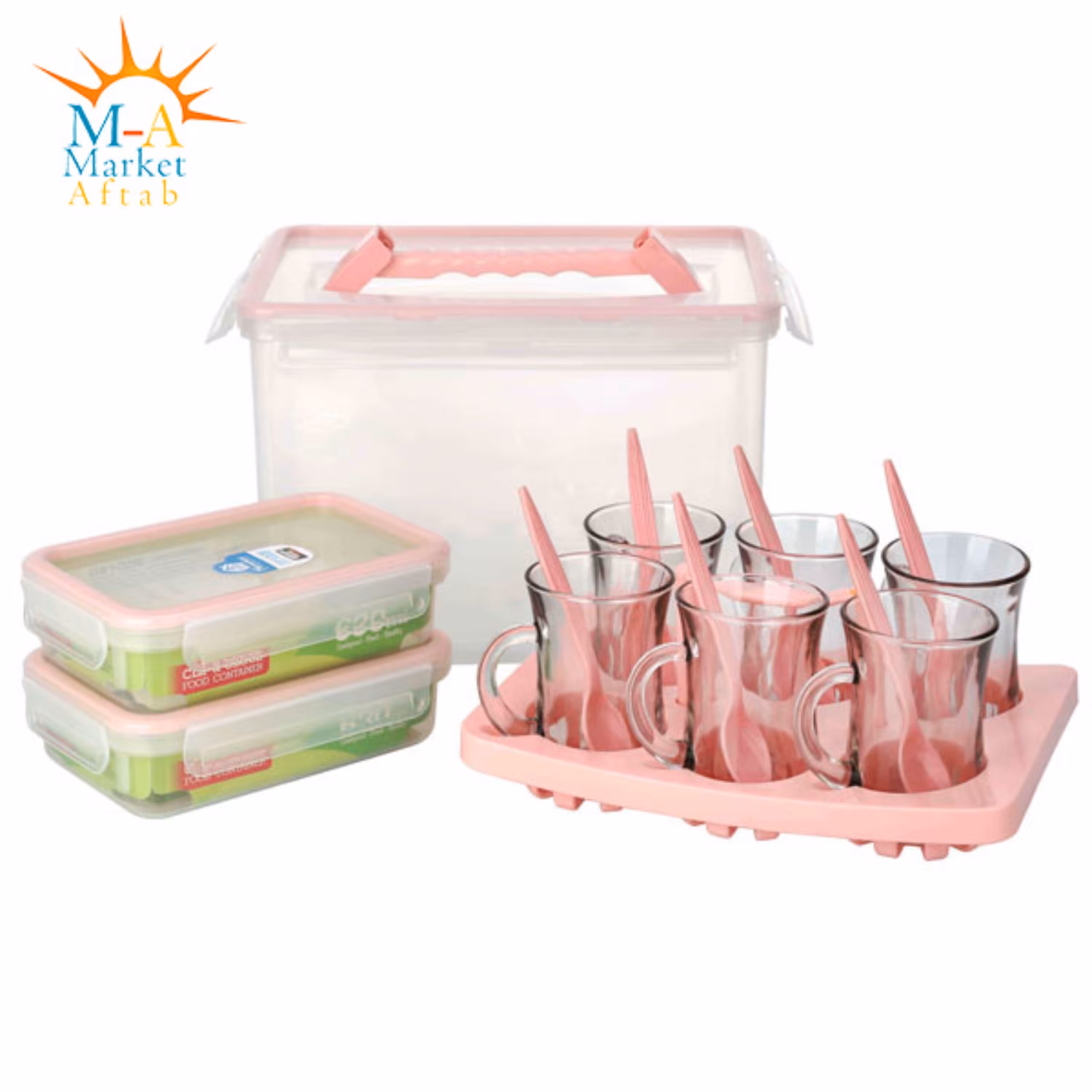 سرویس چایخوری 6 نفره دلنار هوم کت