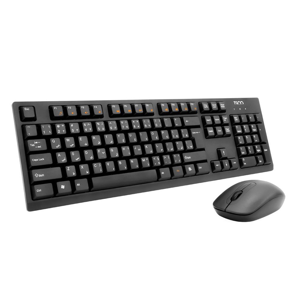 کیبورد و موس بی سیم تسکو مدل TKM 7019W کیبورد و ماوس TSCO7019