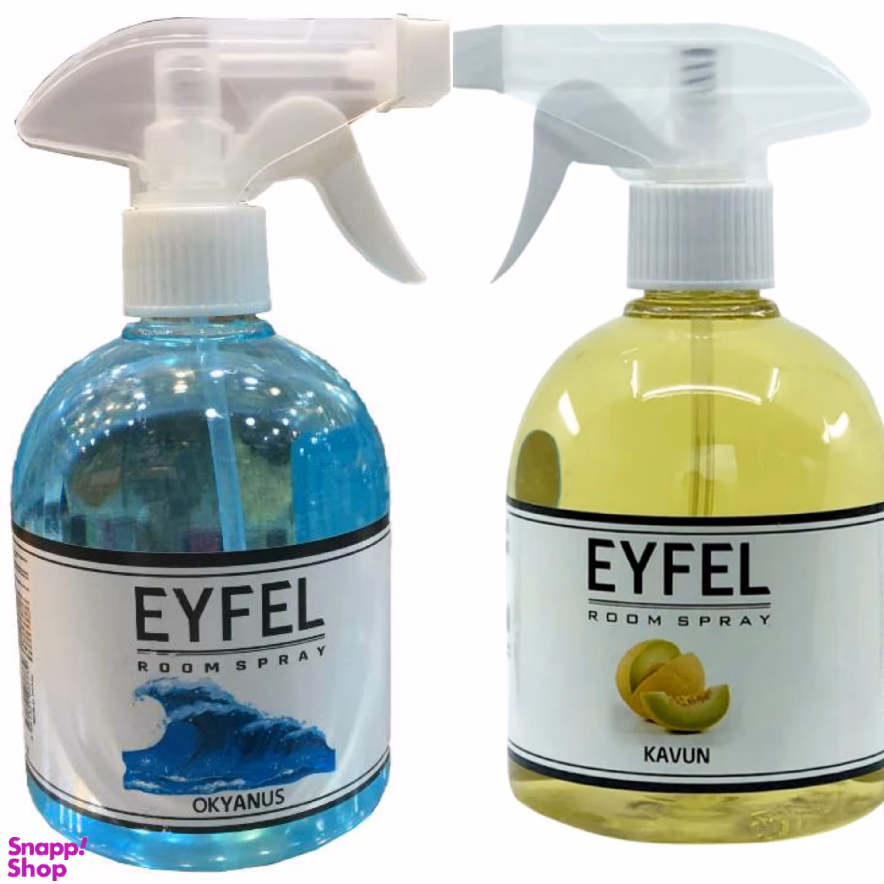 اسپری خوشبو کننده هوا ایفل مدل اوشن و ملون مجموعه 2 عددی