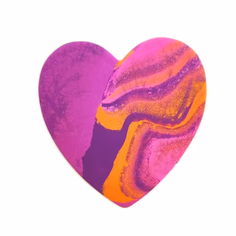 مگنت طرح قلب عاشقانه کد MK215