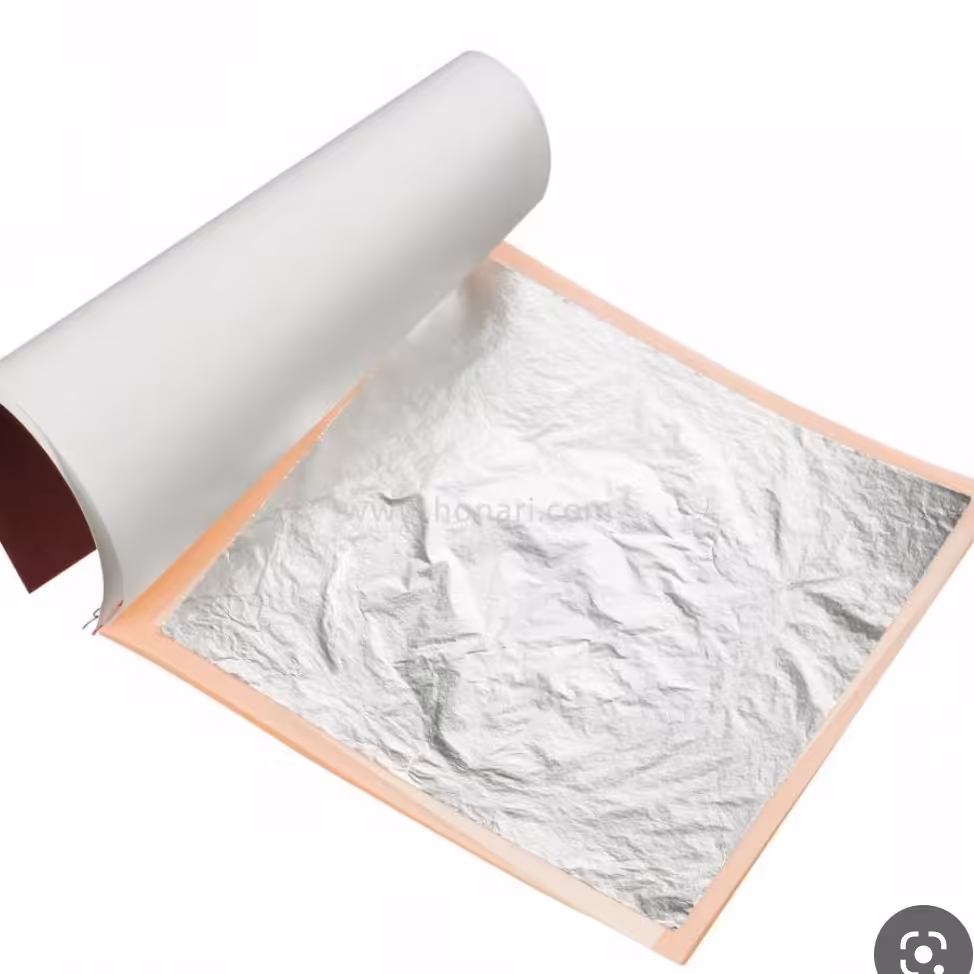  ورق نقره خوراکی خارجی پک 5 عددی 