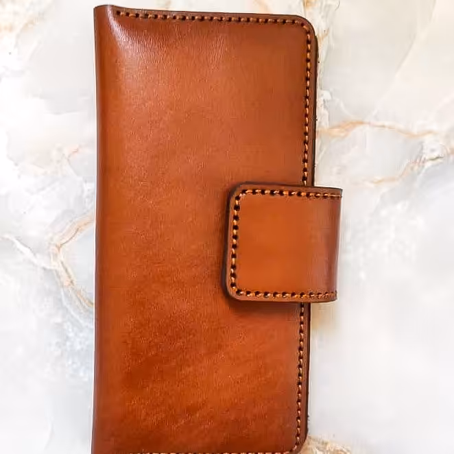 کیف پول،چرم طبیعی گاوی، کد 001