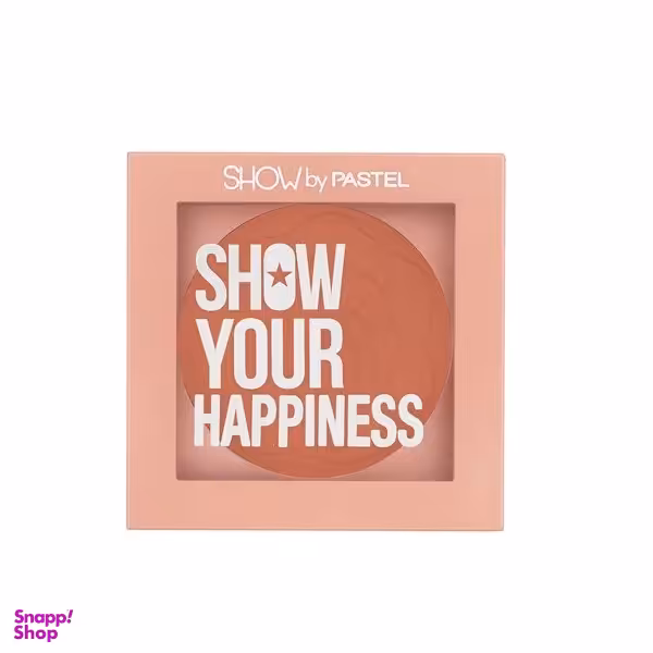 رژگونه پاستل مدل Happiness شماره 205 وزن ۴ گرم