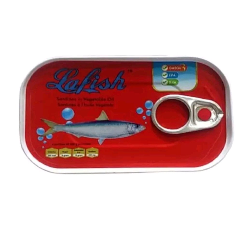 تن ماهی لافیش ساردین 125 گرمی lafish