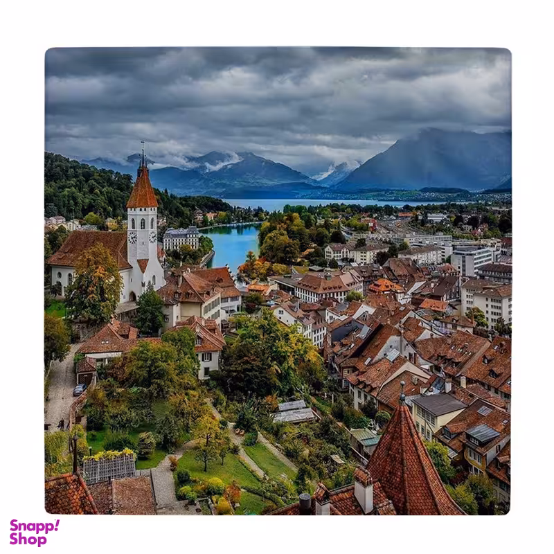 زیر لیوانی طرح شهر اروپایی کد 6096673_5191