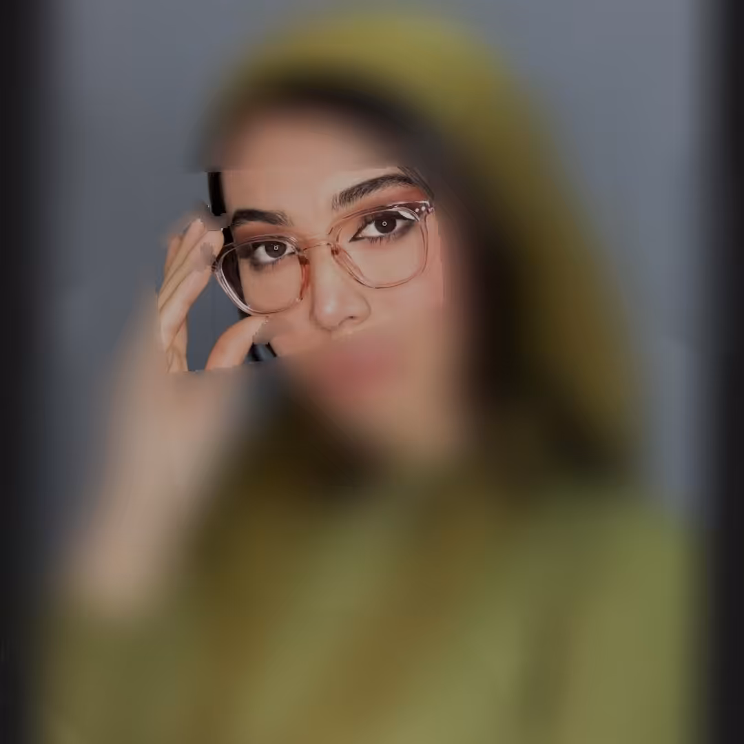 عینک طبی بلوکات کائوچویی صورتی ملیح مربعی
