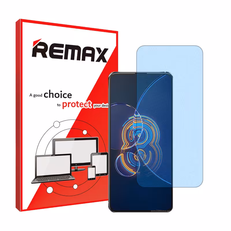 گلس ایسوس Zenfone 8 Flip مدل مات آنتی بلو برند ریمکس کد S