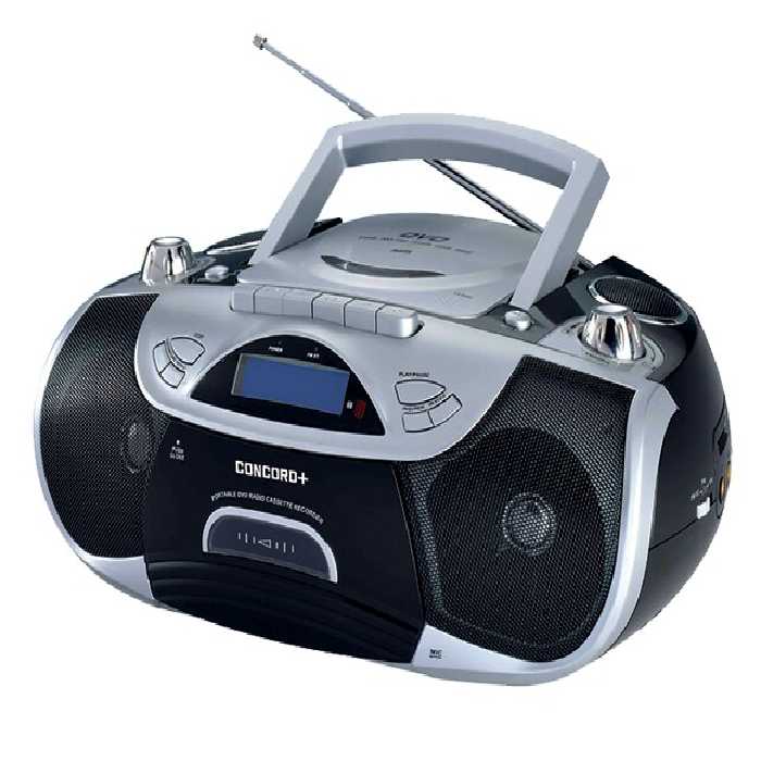 پخش کننده قابل حمل کنکورد پلاس مدل دی 637