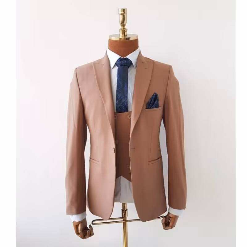 کت شلوار جلیقه جنس بزیاق