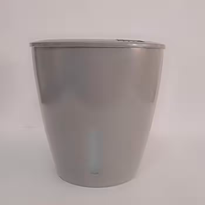 گلدان خودآبیار مخصوص هیدروپونیک سایز 14 طوسی