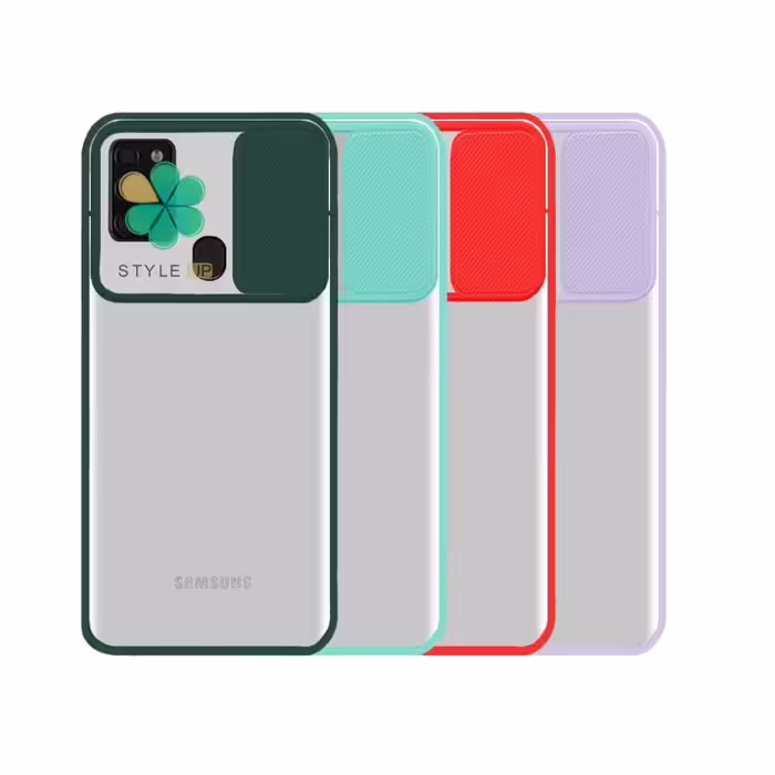 قاب گوشی سامسونگ Galaxy M21 مدل پشت مات کم شیلد رنگی