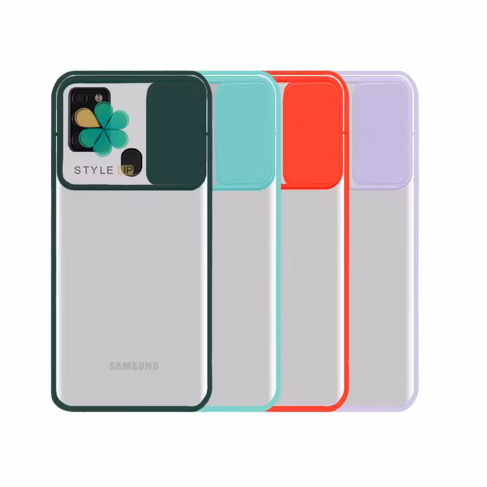 قاب گوشی سامسونگ Galaxy M21 مدل پشت مات کم شیلد رنگی