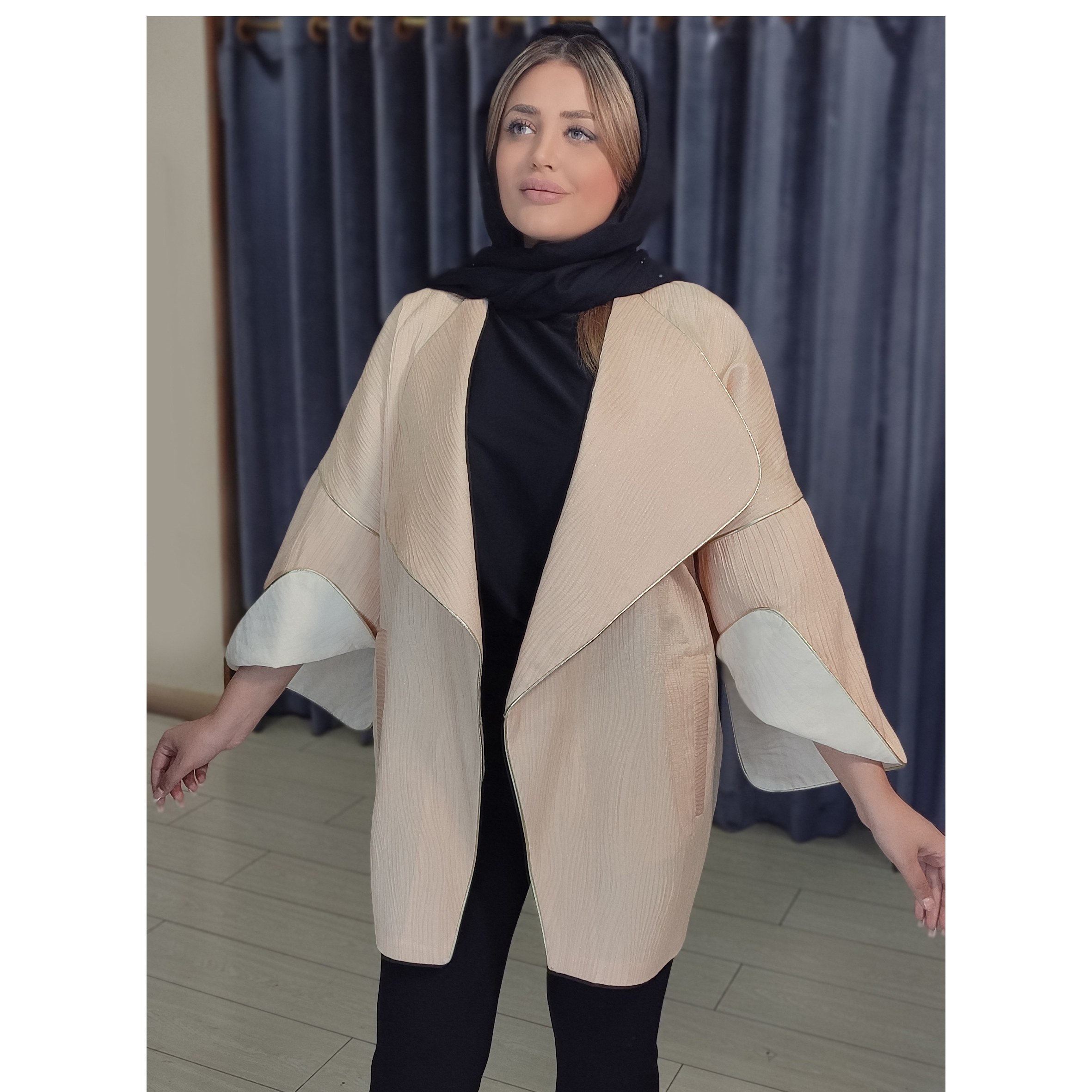 مانتو مزونی اسپرت ژاکارد مدل مهرناز (ارسال رایگان)