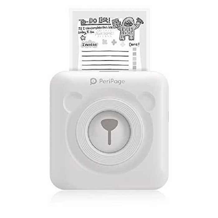  مینی پرینتر حرارتی peripoge مدل a6 دارای شش رول حرارتی 