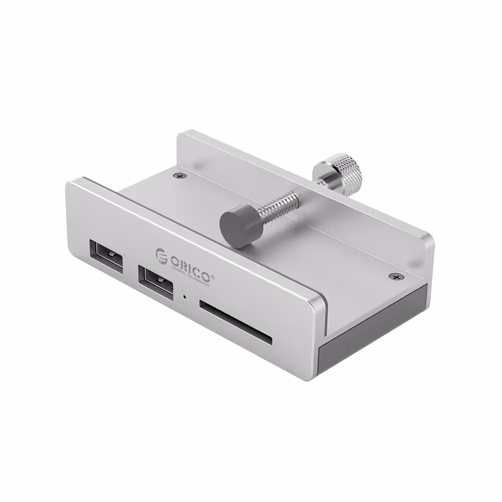 هاب 2 پورت اوریکو مدل ORICO MH2AC-U3 2Port USB 3.0 Hub with Card Reader