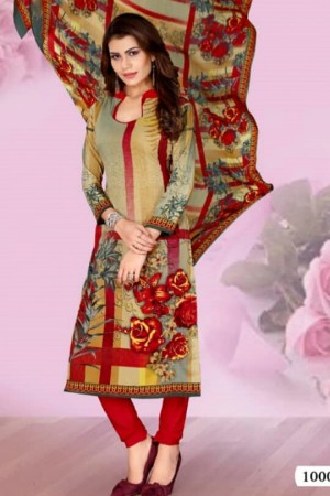 لباس نخ ابریشم سه تیکه