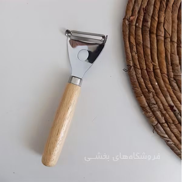 پوست کن مدل دسته چوبی