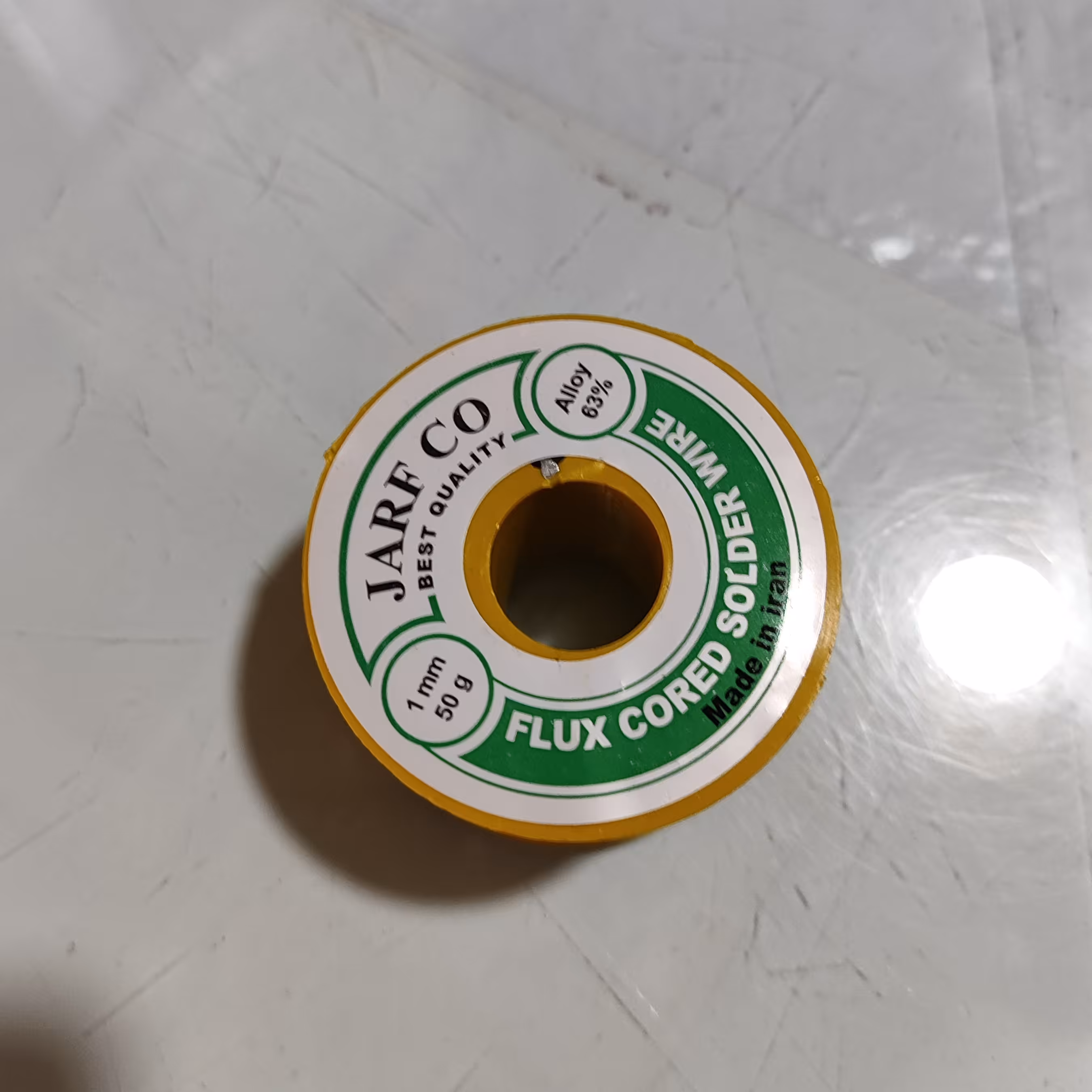 سیم لحیم قلع 50 گرمی 60 درصدی برند متفرقه جنس خوب 