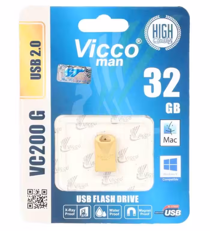 فلش مموری ویکومن مدل VC200 G USB 2.0 ظرفیت 32 گیگابایت