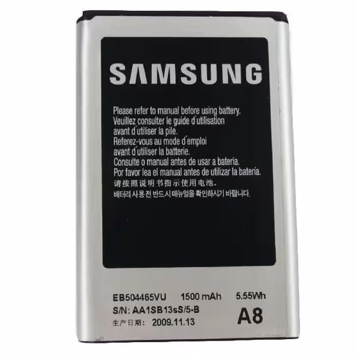 باتری موبایل مدل EB504465VU با ظرفیت 1500mAh مناسب i8910 Omnia HD