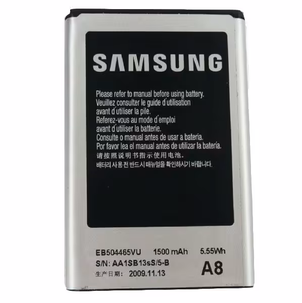 باتری موبایل مدل EB504465VU با ظرفیت 1500mAh مناسب i8910 Omnia HD