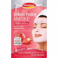 ماسک صورت لایه بردار توت فرنگی شیبنس Erdbeer Peeling Mask حجم 12 میل