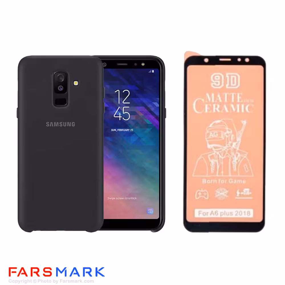 گلس سرامیکی مات گوشی سامسونگ Samsung Galaxy A6 plus 2018