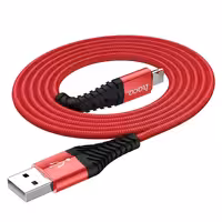 کابل شارژ USB به لایتنینگ هوکو مدل X38 طول 1 متر