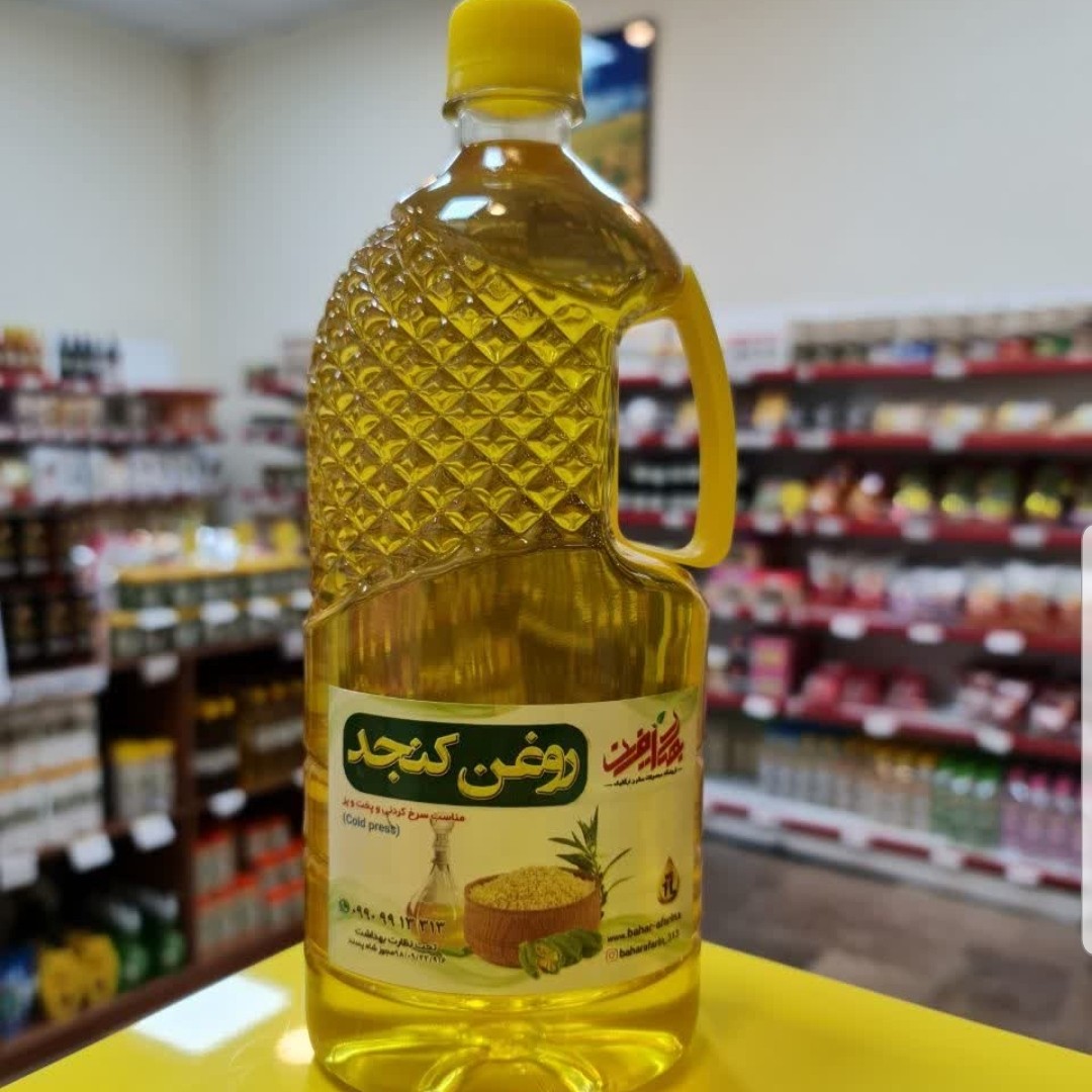 روغن کنجد کلد پرس یک لیتری