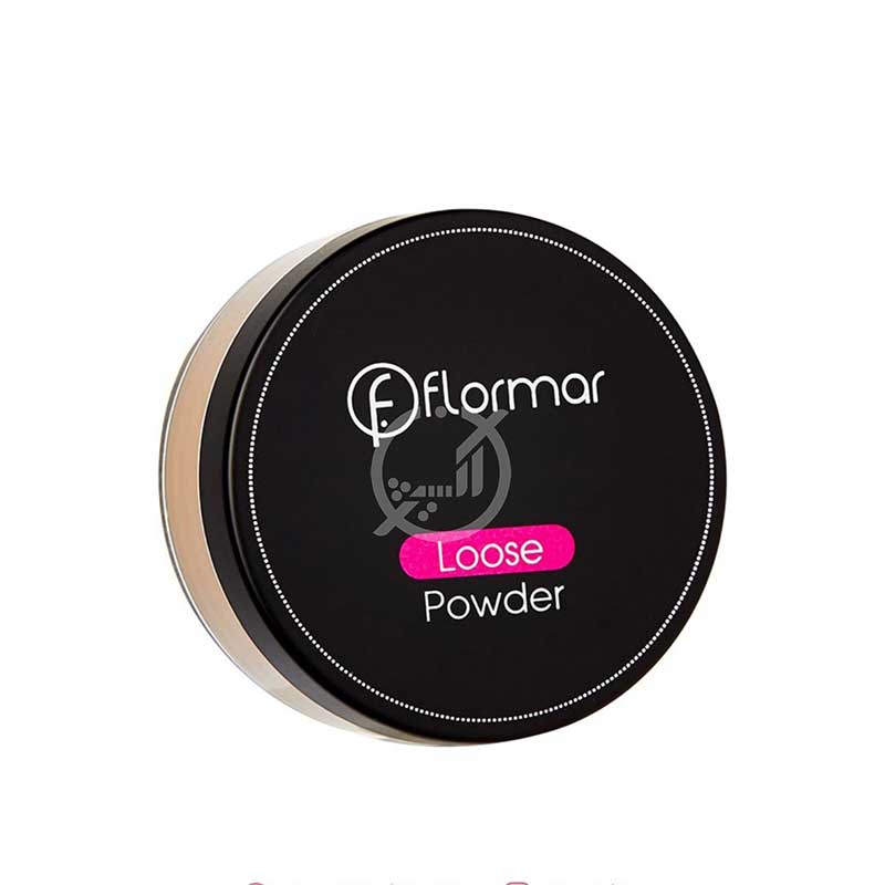 پودرفیکس فلورمار اورجینال مدل مات کننده FLORMAR LOOSE POWDER