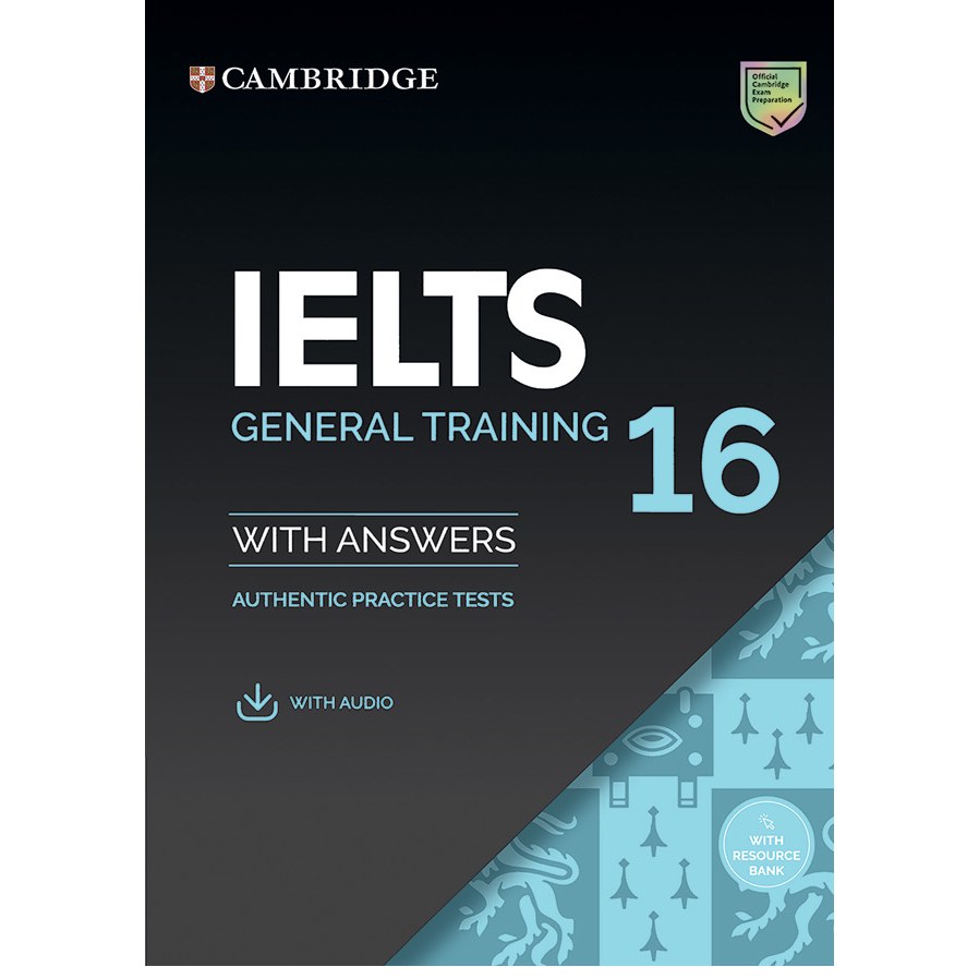 Cambridge English IELTS 16 General Training سایز وزیری