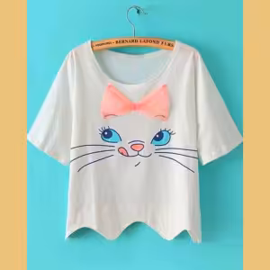 تیشرت گربه ای