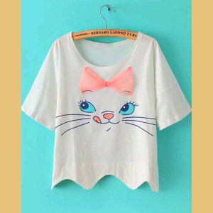 تیشرت گربه ای