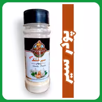 پودر  سیر خالص و بدون افزودنی پودینه طبس در قوطی پت با و 3 حالته و پلمپ شده