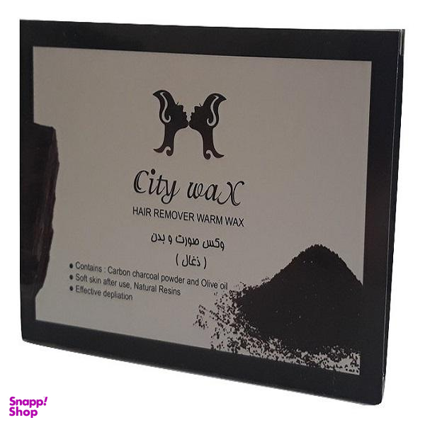 وکس موبر سیتی وکس (City wax) مدل Charcoal وزن 500 گرم