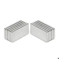 آهنربا نئودیمیوم 20x10x2 میلیمتر سوپر مگنت مکعبی بسته10عددی،نگهدارنده ابزار مگامگنت 