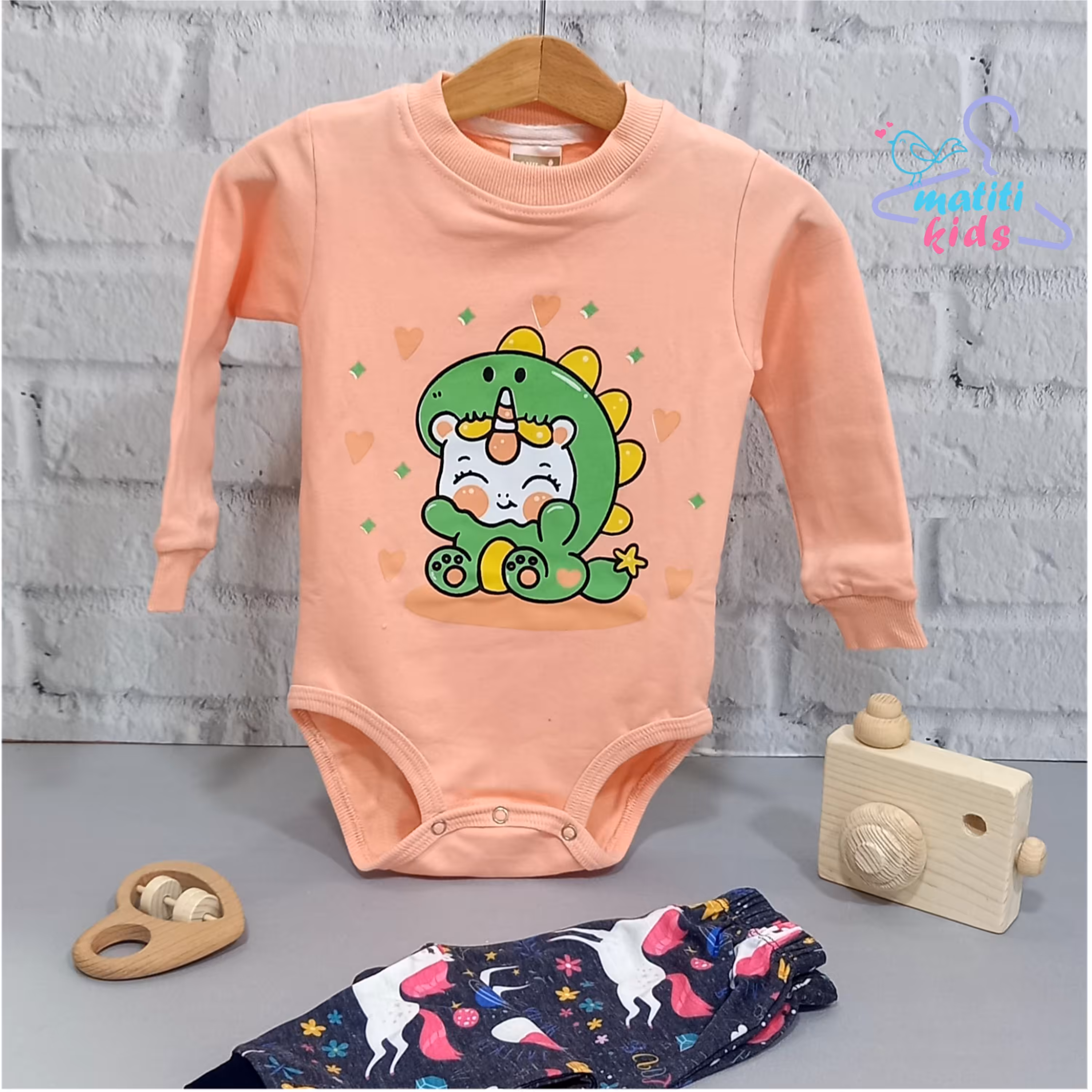 بادی شلوار  طرح تک شاخ