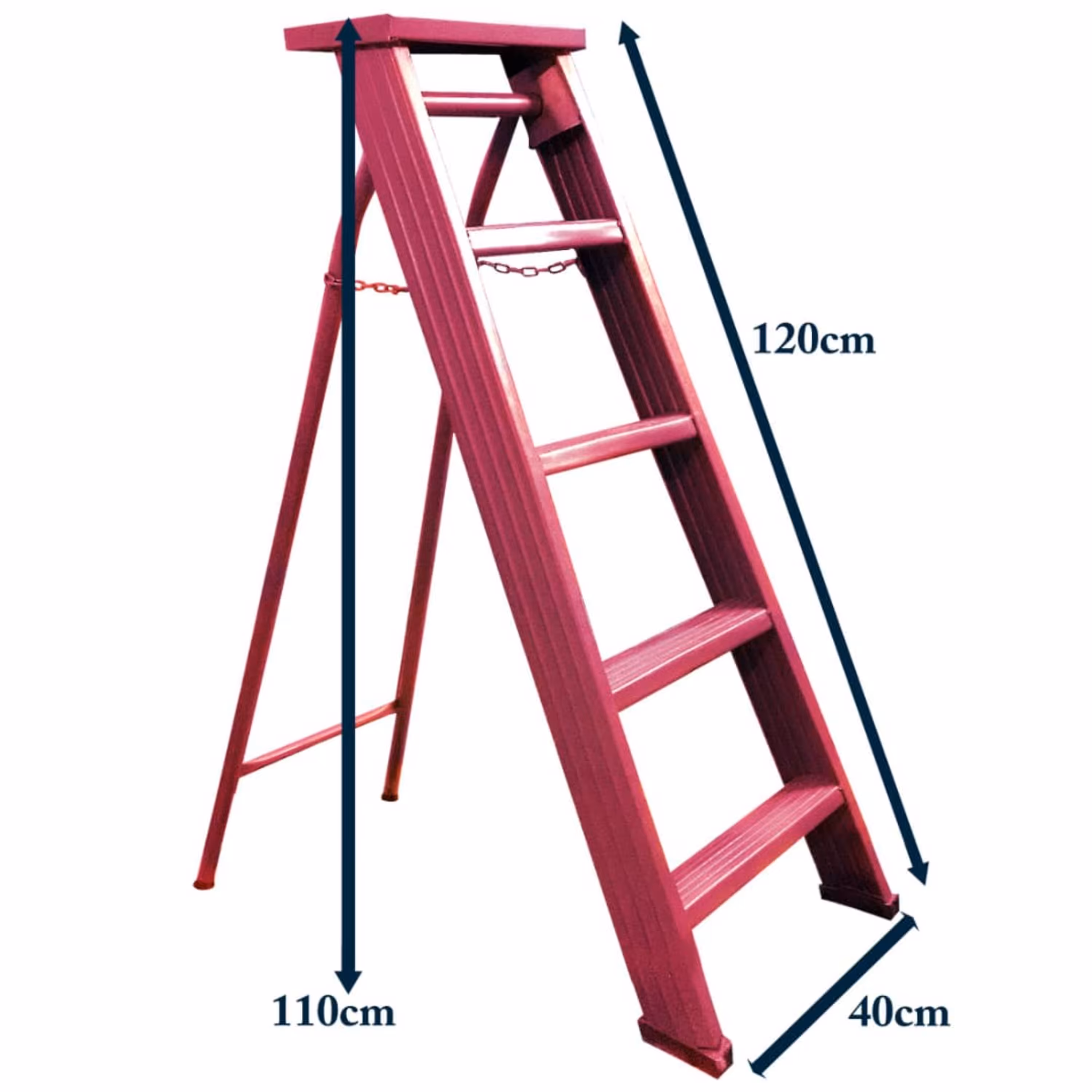 نردبان 5 پله 120 سانتی