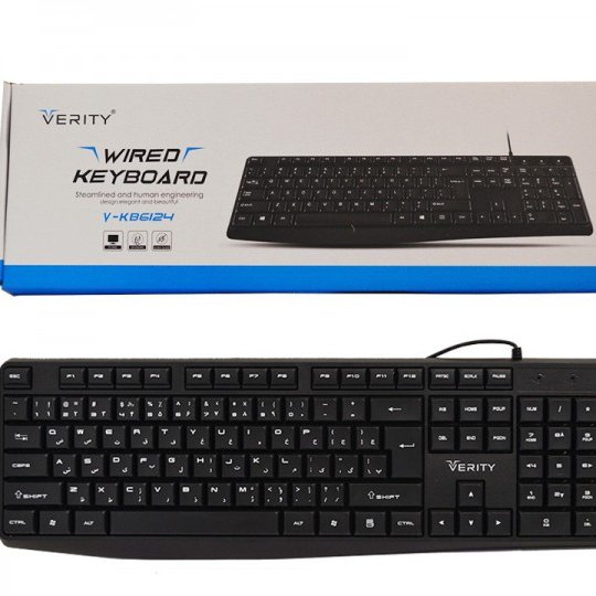 کیبورد وریتی (Verity) مدل V-KB6124