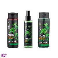 بادی اسپلش مردانه شون به همراه شامپو بدن و شامپو سر مدل Hangover مجموعه 3 عددی