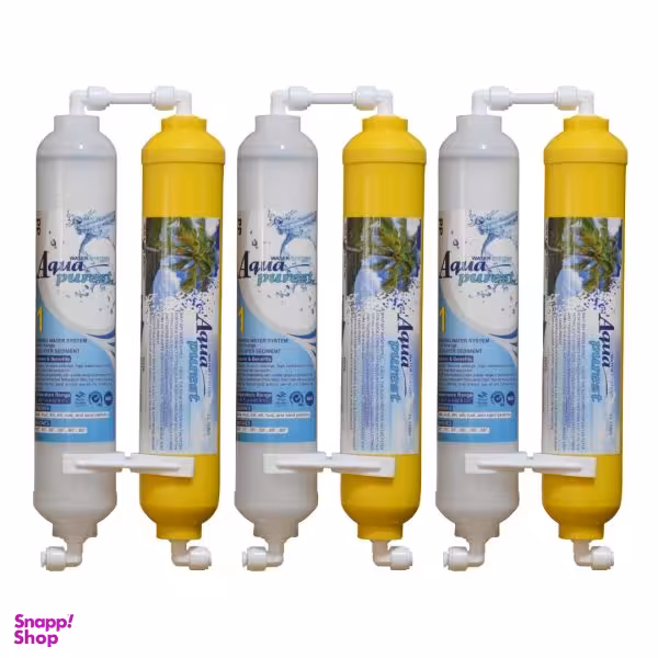 فیلتر تصفیه آب یخچال و فریزر آکوا پیورست مدل INLINE-NEW 06 بسته 6 عددی